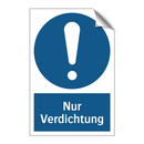 Nur Verdichtung