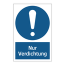 Nur Verdichtung