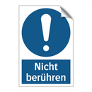 Nicht berühren
