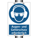 Augen- und Gehörschutz erforderlich