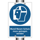 Mund-Nasen-Schutz muss getragen werden