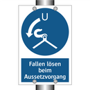 Fallen lösen beim Aussetzvorgang