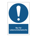 Nur für Lebensmittelwäsche
