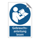Gebrauchs- anleitung lesen