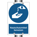 Hautschutzmittel benutzen