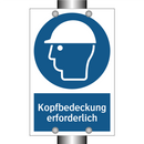 Kopfbedeckung erforderlich