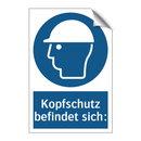 Kopfschutz befindet sich: