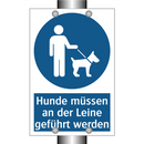 Hunde müssen an der Leine geführt werden