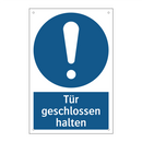 Tür geschlossen halten