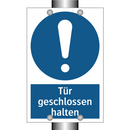 Tür geschlossen halten