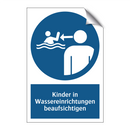 Kinder in Wassereinrichtungen beaufsichtigen