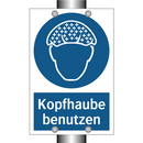 Kopfhaube benutzen