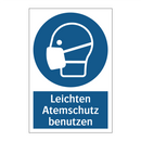Leichten Atemschutz benutzen