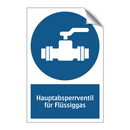Hauptabsperrventil für Flüssiggas