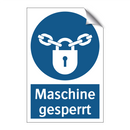 Maschine gesperrt