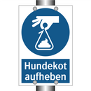 Hundekot aufheben