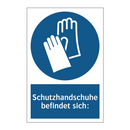 Schutzhandschuhe befindet sich: