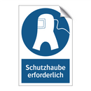 Schutzhaube erforderlich