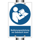 Bedienungsanleitung vor Gebrauch lesen