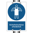 Sicherheitschürze erforderlich