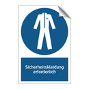 Sicherheitskleidung erforderlich