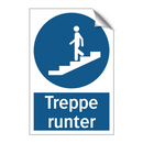 Treppe runter