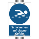 Schwimmen auf eigene Gefahr