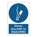 Dieses Geschäft ist RAUCHFREI