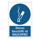 Dieses Geschäft ist RAUCHFREI
