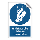 Antistatische Schuhe verwenden