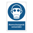 Atemschutzgerät verwenden