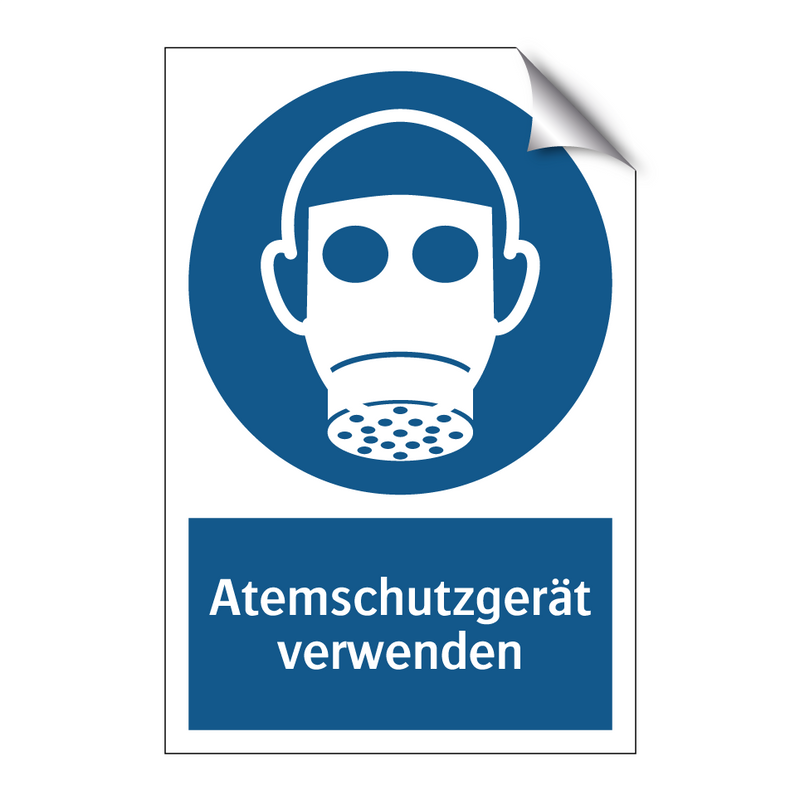 Atemschutzgerät verwenden