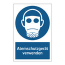 Atemschutzgerät verwenden