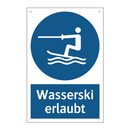 Wasserski erlaubt