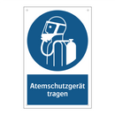 Atemschutzgerät tragen