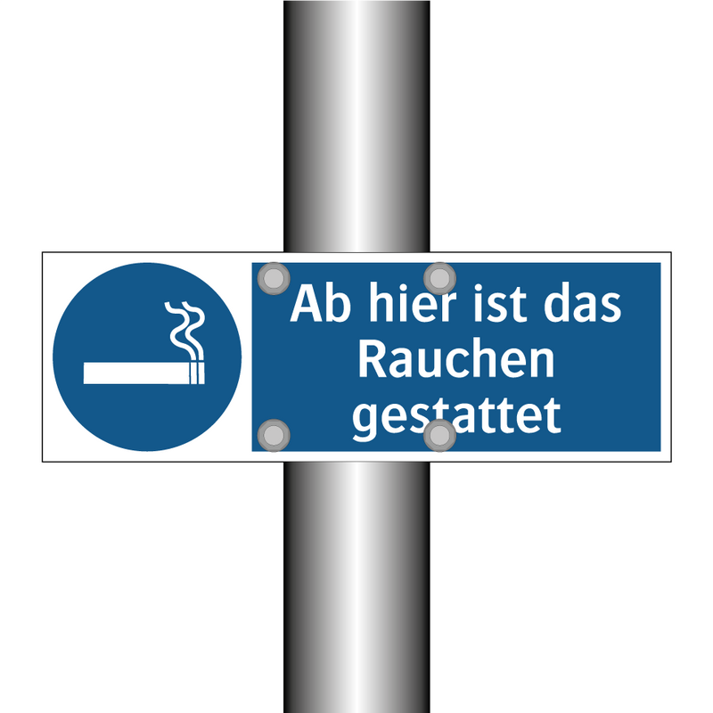 Ab hier ist das Rauchen gestattet