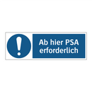 Ab hier PSA erforderlich