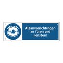 Alarmvorrichtungen an Türen und Fenstern