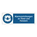 Alarmvorrichtungen an Türen und Fenstern