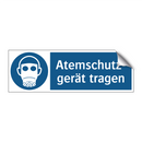 Atemschutz- gerät tragen