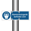 Atemschutzgerät befindet sich