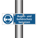 Augen- und Gehörschutz benutzen