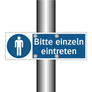 Bitte einzeln eintreten