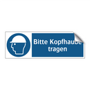 Bitte Kopfhaube tragen