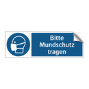 Bitte Mundschutz tragen