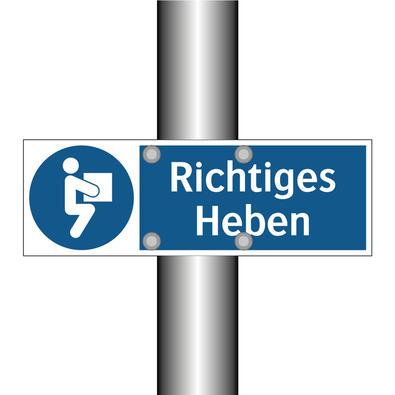 Richtiges Heben