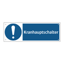Kranhauptschalter