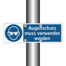 Augenschutz muss verwendet werden