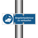 Angelerlaubnisse zu verkaufen