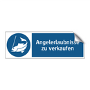 Angelerlaubnisse zu verkaufen